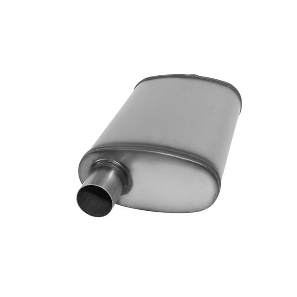 Ap Exhaust MUFFLER - XLERATOR STAINLESS STEEL, OVAL-O/C, 20IN OAL, 2.25IN XS1225 - main
